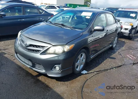 2011 Toyota Corolla S from USA, damaged, VIN 2T1BU4EE5BC564129